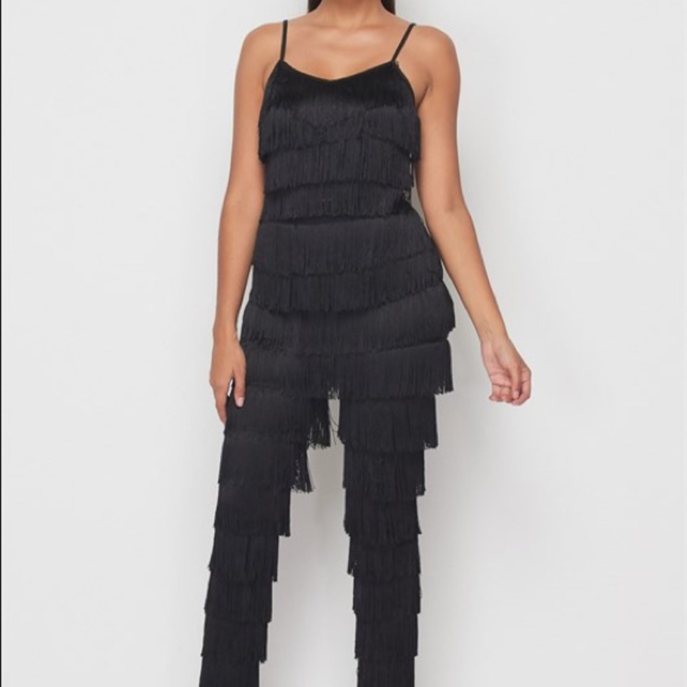 Fringe Pants Set